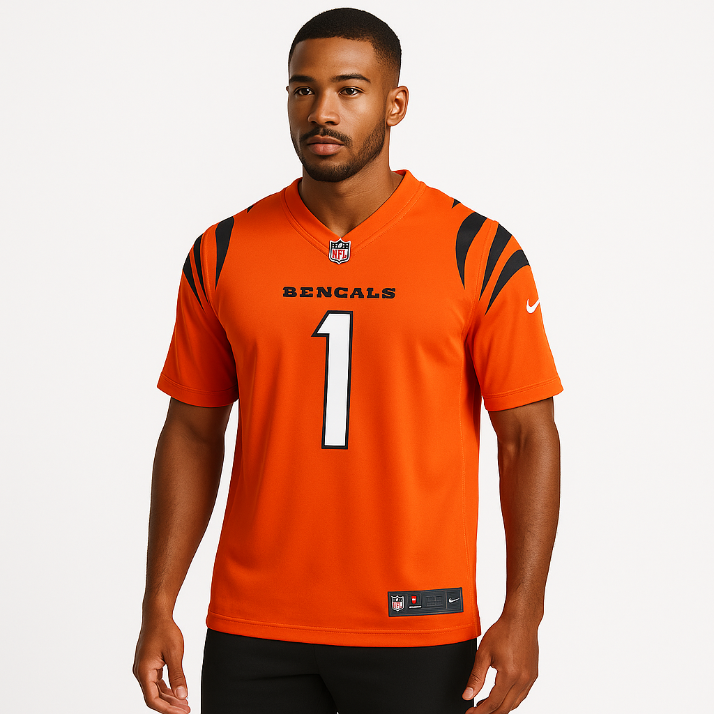 Cincinnati Bengals Chase #1 Alternate Jersey (Orange)
